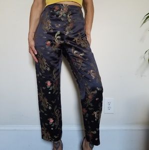 SOLD! Limited Time Price🐉Cheongsam Satin Slacks🐉
